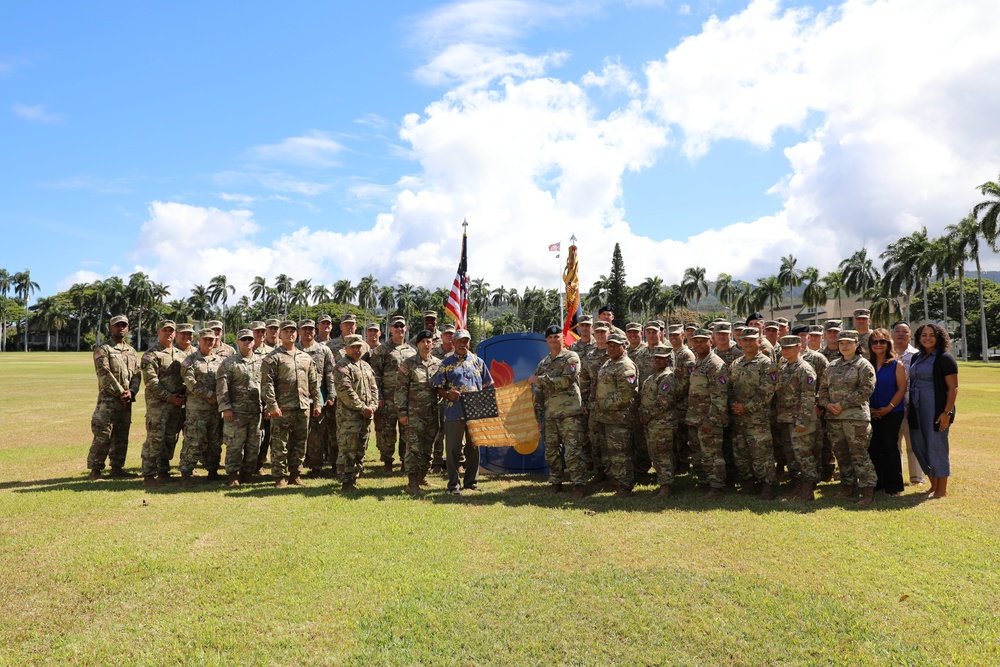 Celebrating Centennial and Change of Command of 196th Infantry Brigade