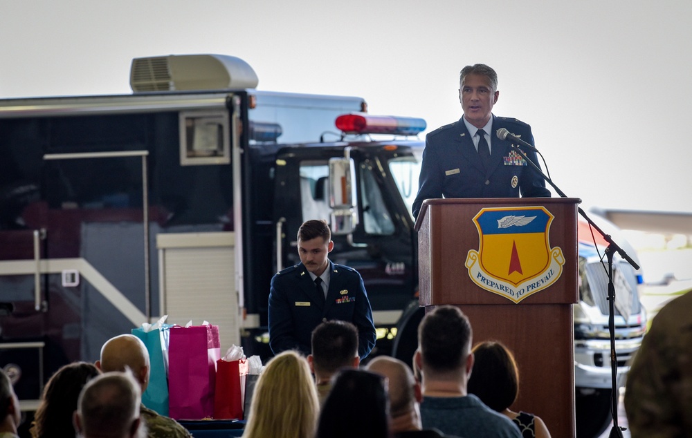 Herndon takes command of the 36 MSG