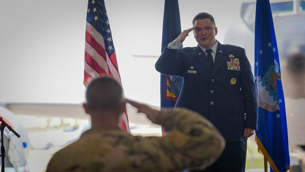 Herndon takes command of the 36 MSG