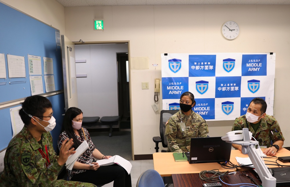 Public Affairs Academics Between 40th Infantry Division and JGSDF Middle Army
