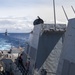 Arleigh Burke-class guided-missile destroyer USS Rafael Peralta (DDG 115) conducts joint operations with Japanese Maritime Self Defense Force Takanami-class destroyer JS Makinami (DD 112)