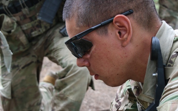 Dogface Soldiers participating in Orient Shield 21-2 train to conduct air assault operations