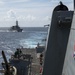 USS Rafael Peralta (DDG 115) operates with Japanese Maritime Self Defense Force Takanami-class destroyer JS Makinami (DD 112)