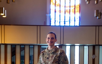 Pride Month Spotlight on LGBTQ+ Soldier Chaplain Capt. Sarah Caine