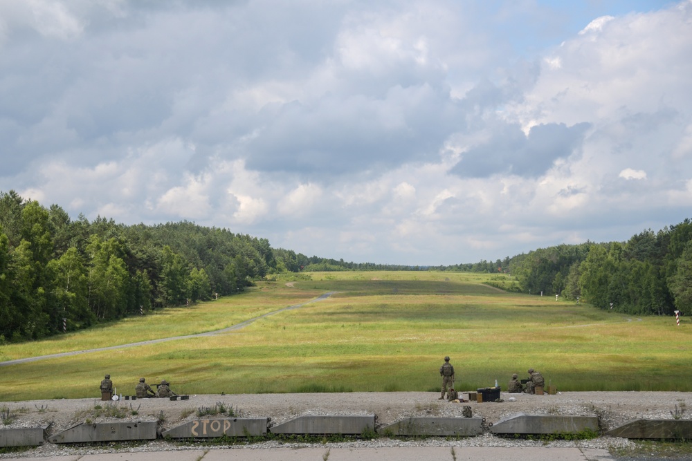 M2A1 .50 cal machine gun range