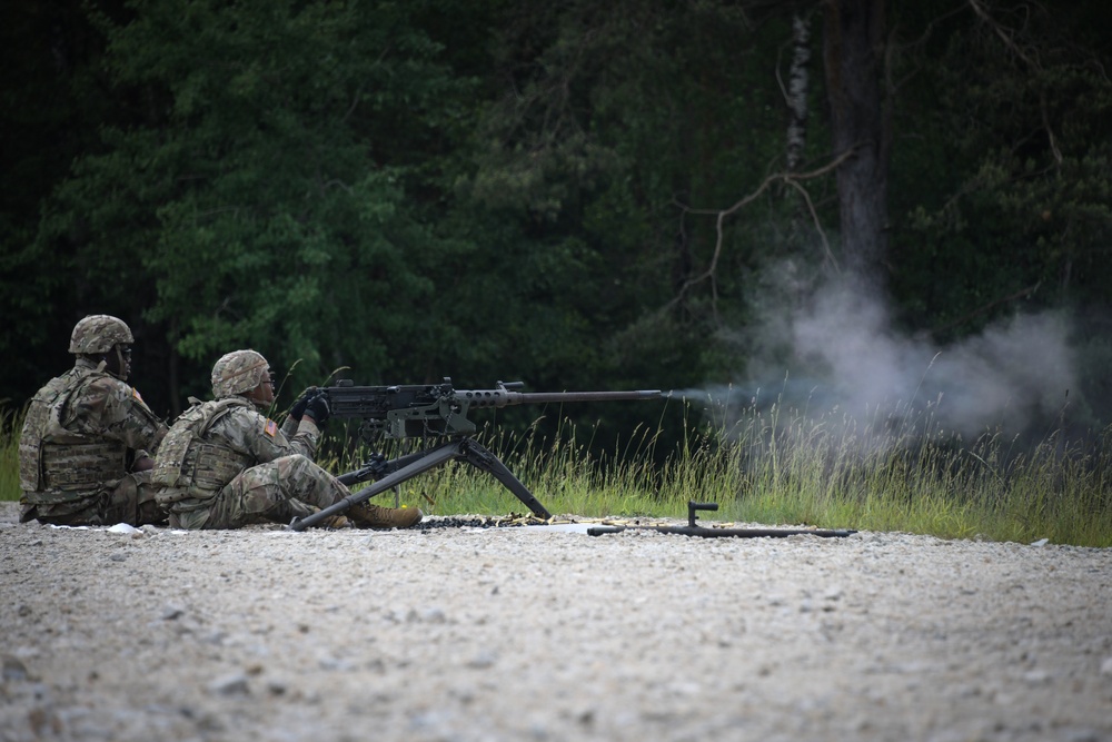 M2A1 .50 cal machine gun range