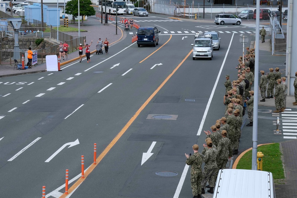 Commander, Fleet Activities Yokosuka holds Olympic Torch Relay