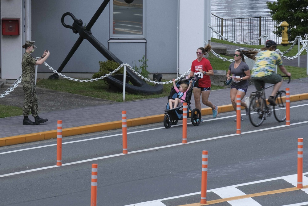 Commander, Fleet Activities Yokosuka holds Olympic Torch Relay