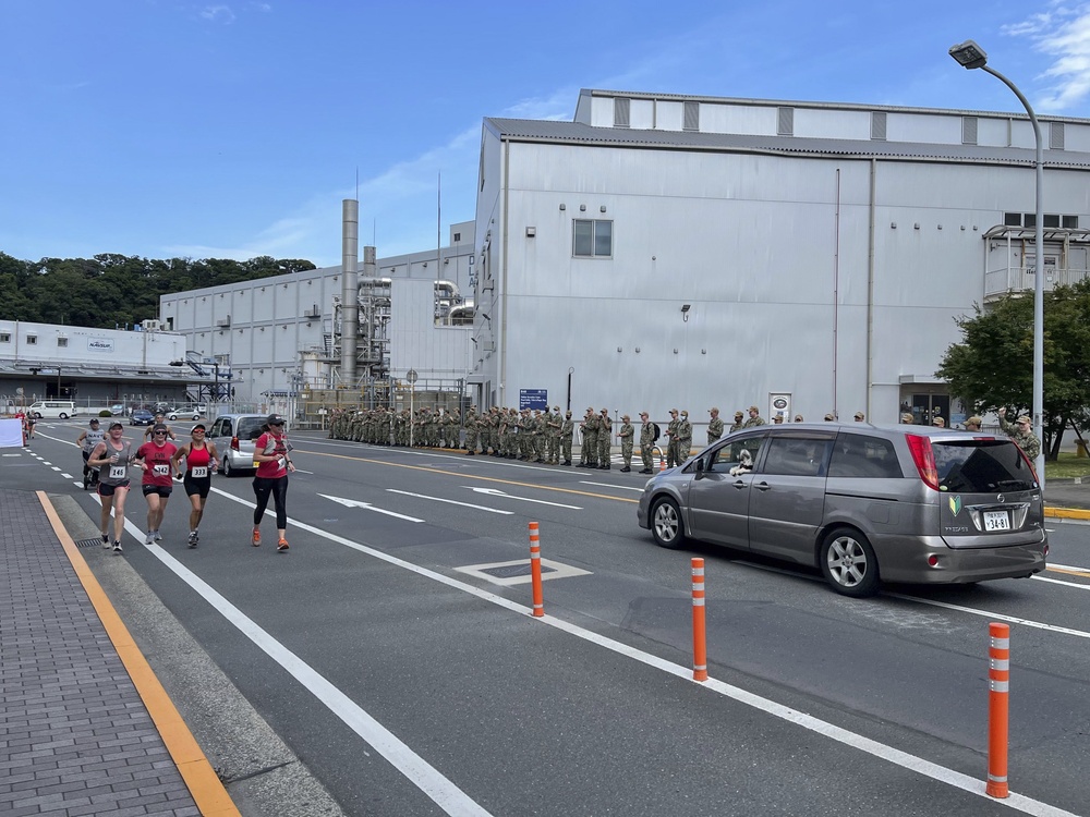 Commander, Fleet Activities Yokosuka holds Olympic Torch Relay