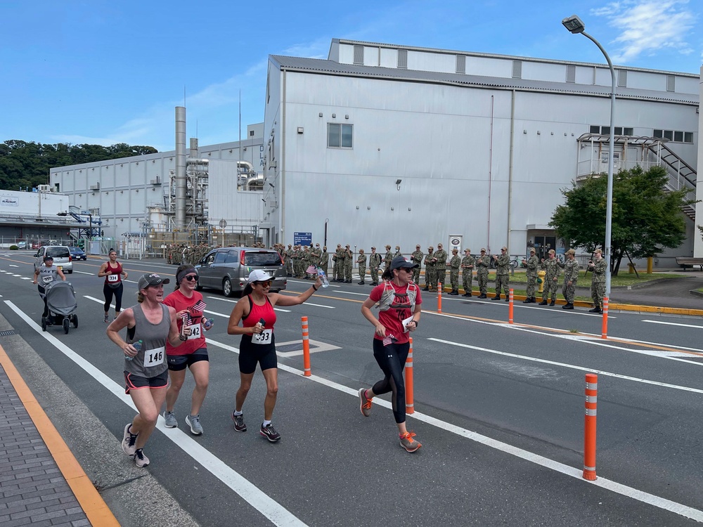 Commander, Fleet Activities Yokosuka holds Olympic Torch Relay