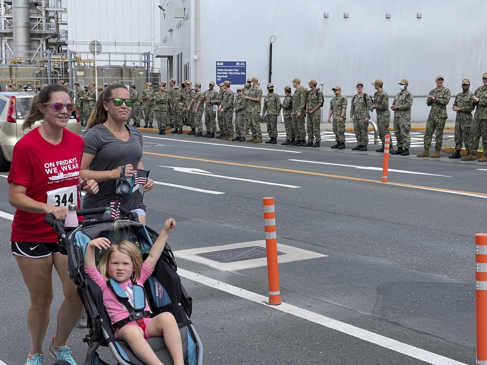 Commander, Fleet Activities Yokosuka holds Olympic Torch Relay