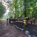 U.S. Army Soldiers Attending Advance Leaders Course complete the Obstacle Course