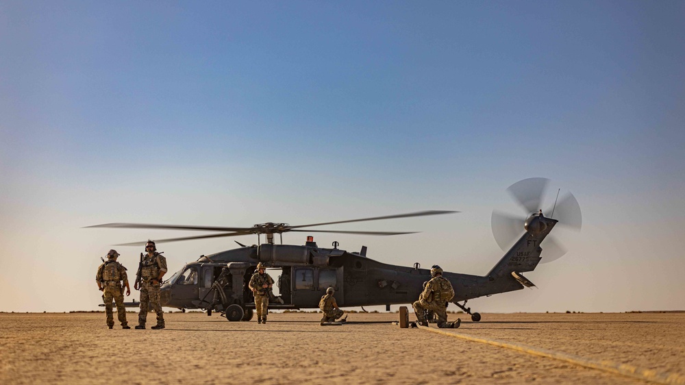 26th Expeditionary Rescue Squadron conducts refueling operations