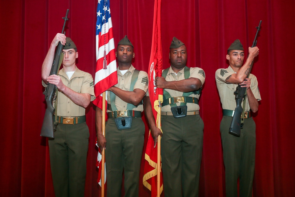 Headquarters Battalion, training and Education Command Change of Command