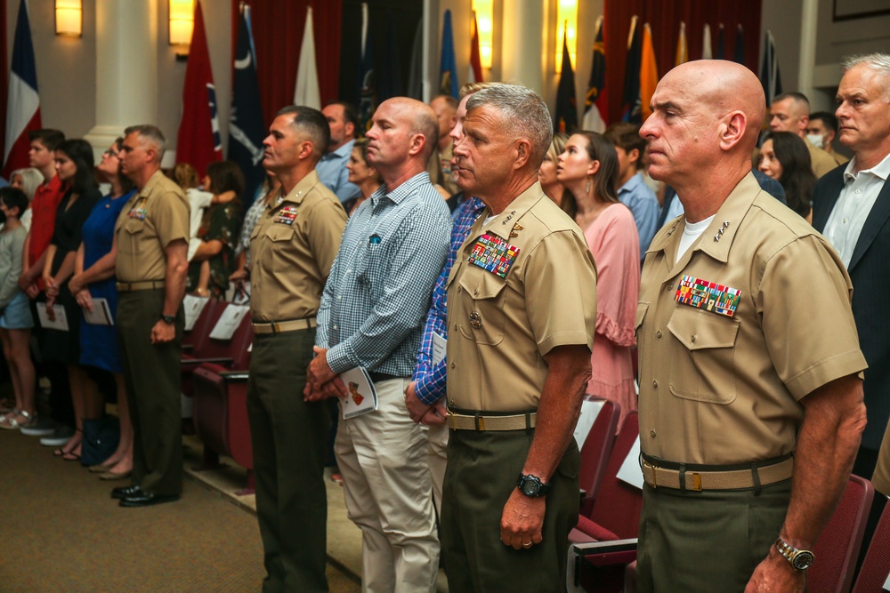 Headquarters Battalion, training and Education Command Change of Command