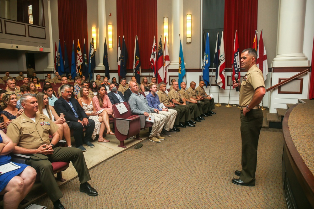 Headquarters Battalion, training and Education Command Change of Command