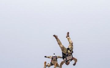 Special warfare airmen HALO jump over CLDJ