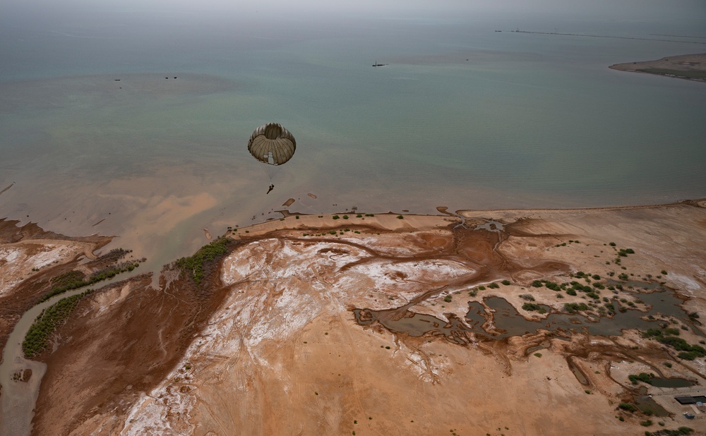 Special warfare airmen HALO jump over CLDJ