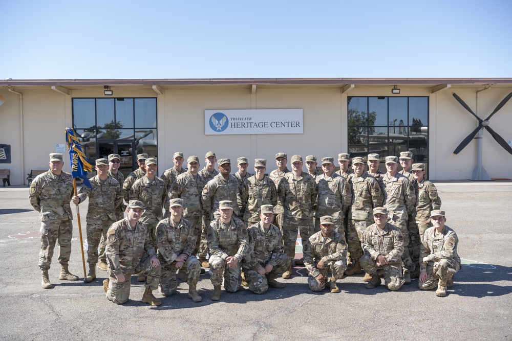 AMC first sergeant visits Team Travis