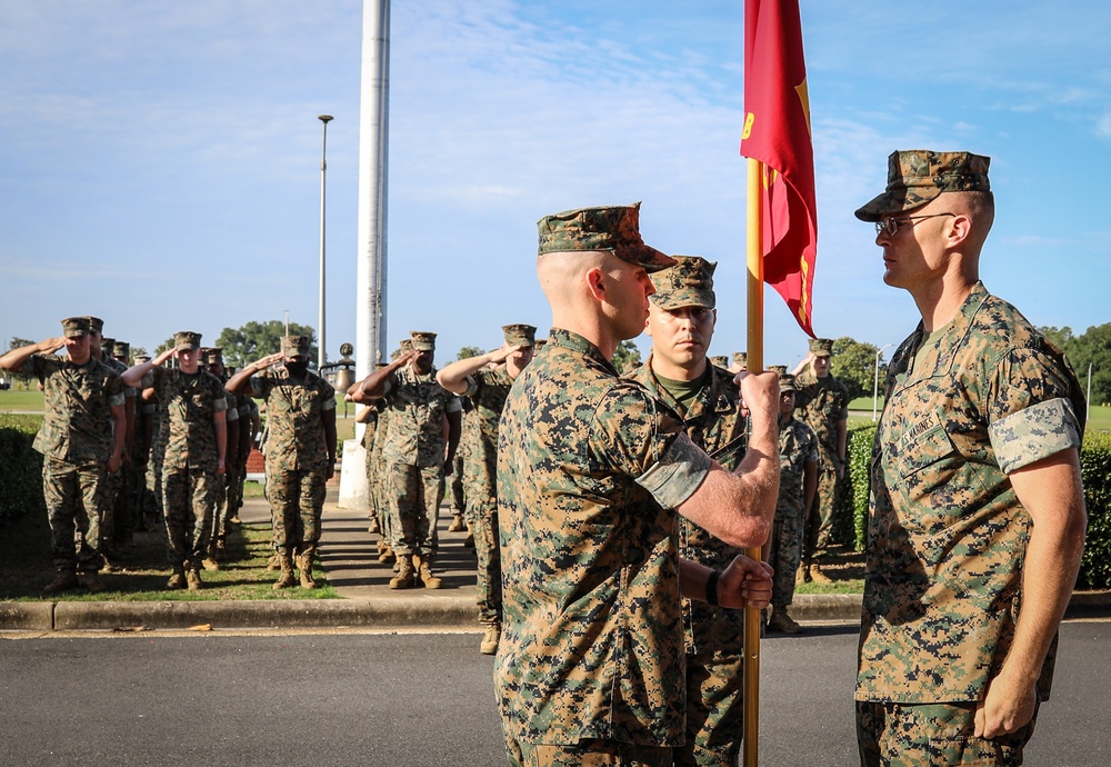 CHANGE OF COMMAND