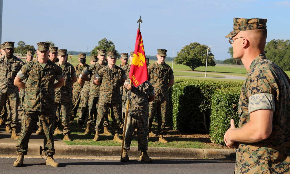 CHANGE OF COMMAND