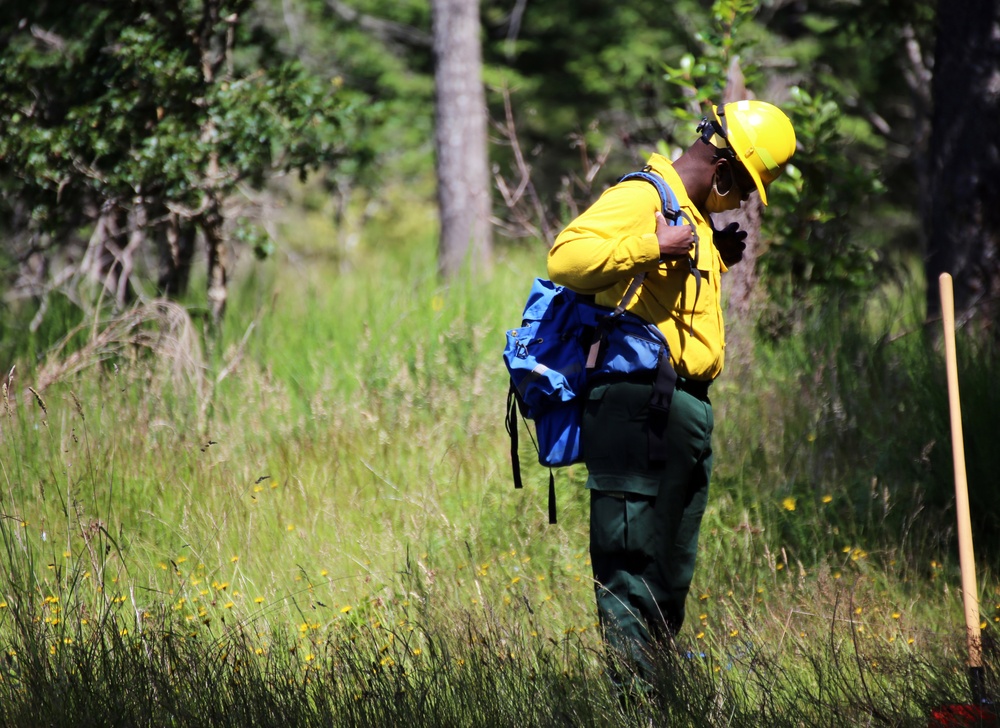 Guardsmen conduct fire training with Washington Department of Natural Resources