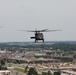 Helicopters fly over Ft. Campbell during Week of the Eagles