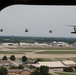 Helicopters fly over Ft. Campbell during Week of the Eagles