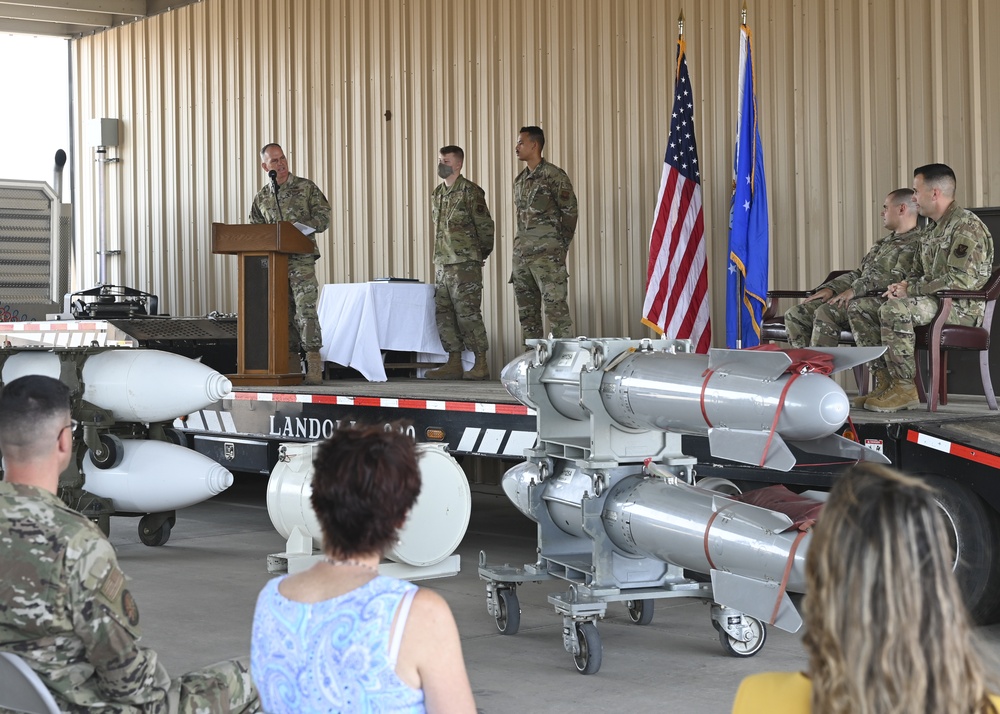 898 MUNS Change of Command 2021