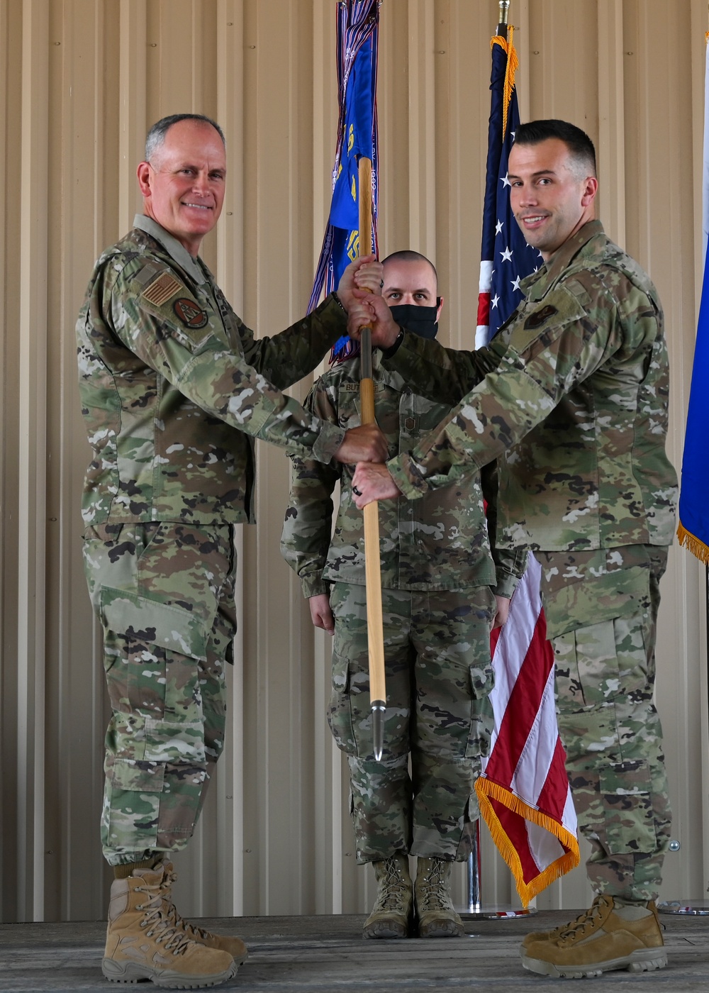 898 MUNS Change of Command 2021