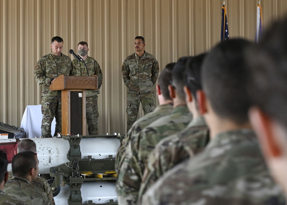 898 MUNS Change of Command 2021