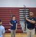 Navy Ceremonial Guard Performs for Local NJROTC Unit