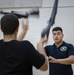 Navy Ceremonial Guard Performs for Local NJROTC Unit