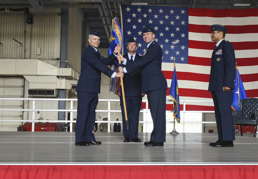 319th Reconnaissance Wing change of command