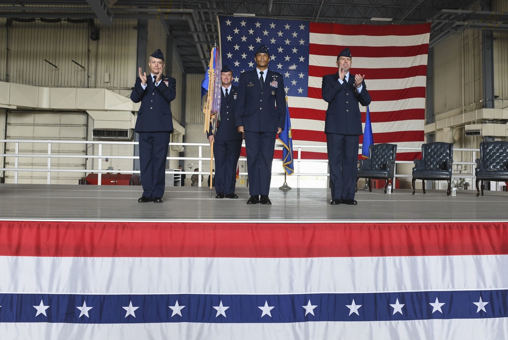 319th Reconnaissance Wing change of command