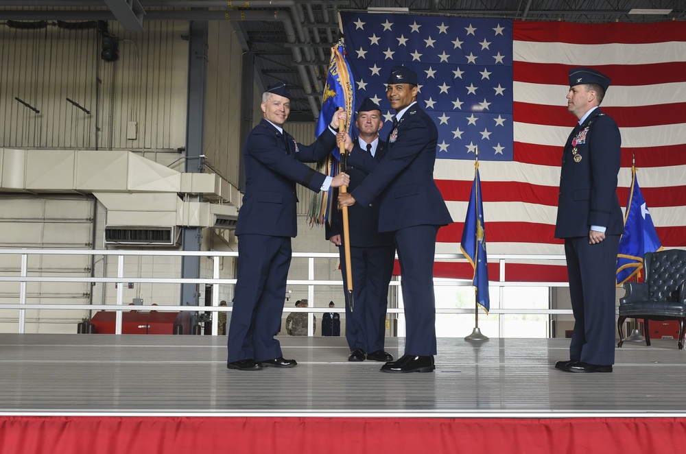 319th Reconnaissance Wing change of command