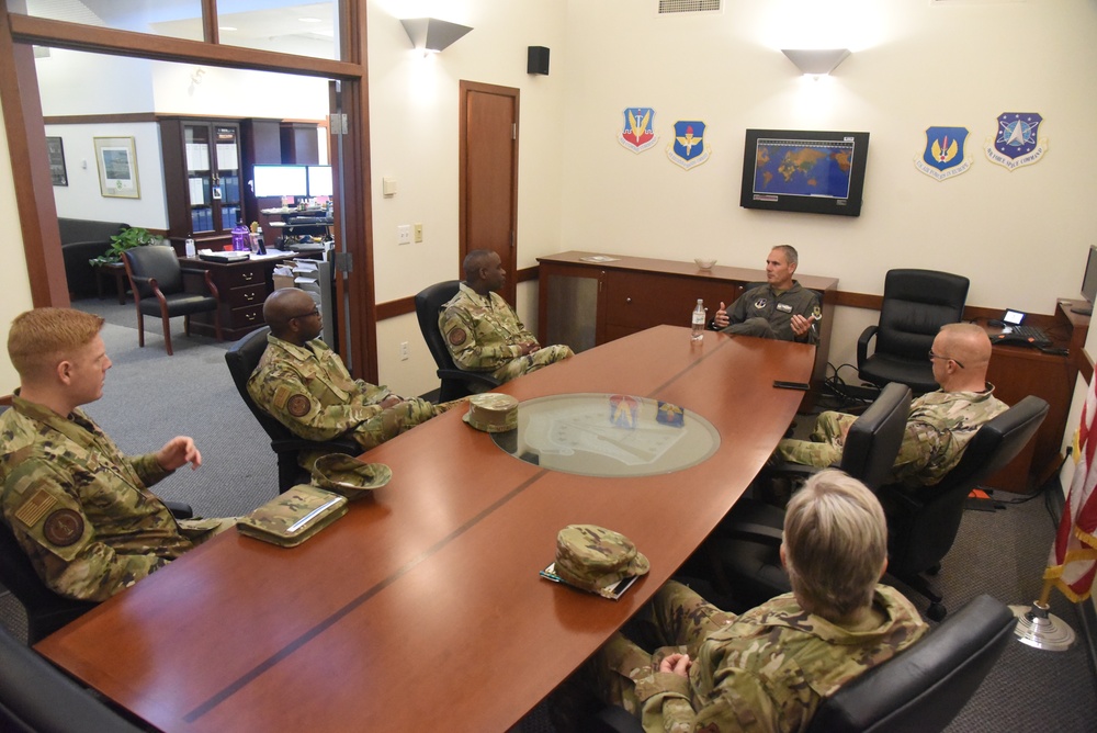 Air National Guard Command Chief Visits 174th Attack Wing