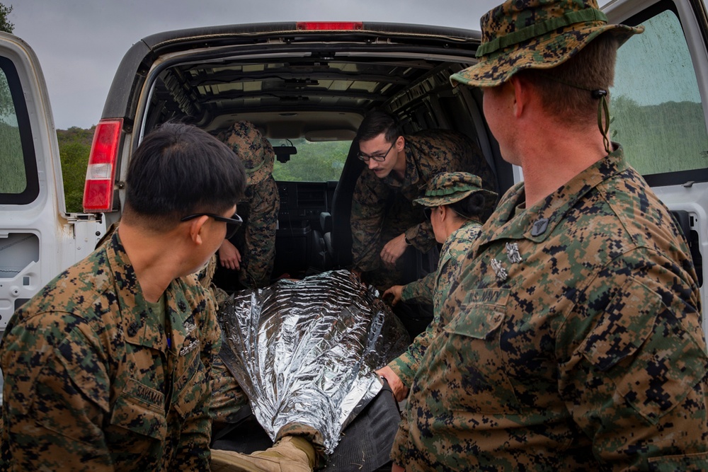 Task Force Koa Moana Casualty Evacuation Training