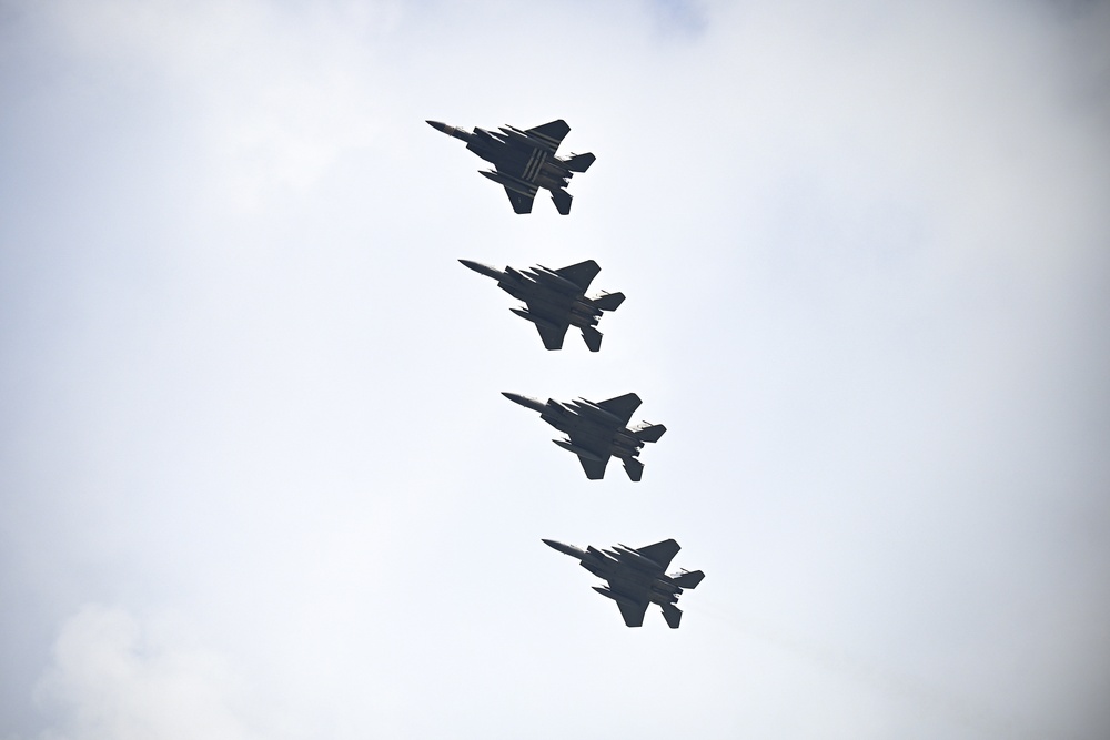 RAFL vice commander's fini flight