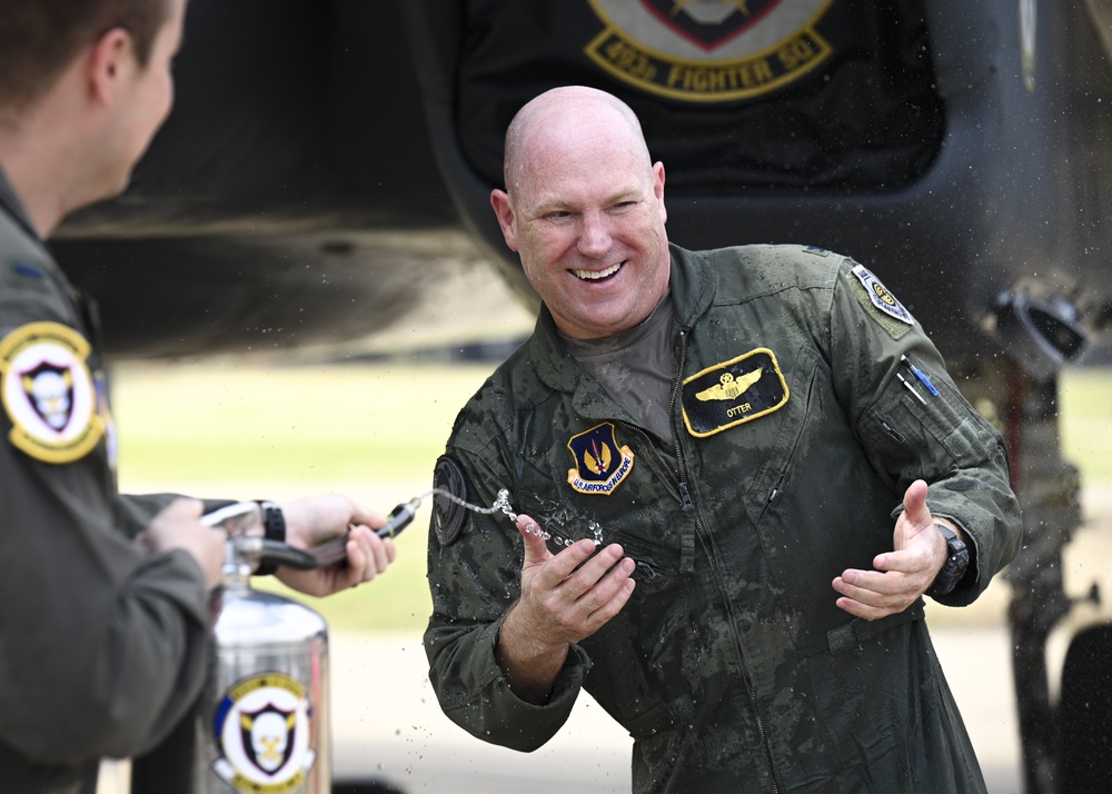 RAFL vice commander's fini flight