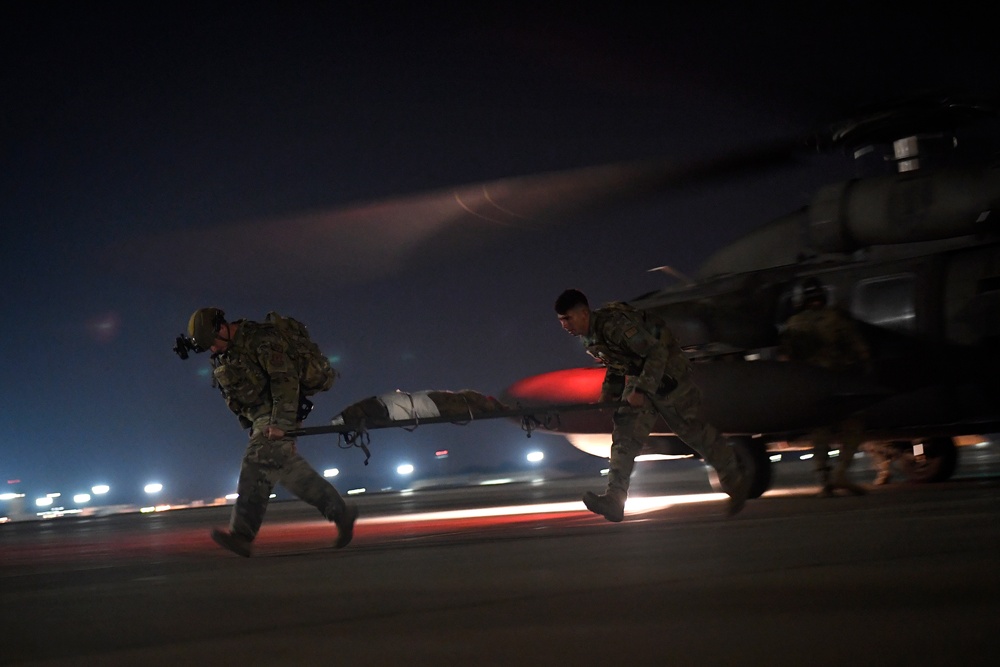 39th SFS partners with U.S. Soldiers to conduct first joint K-9 helicopter training