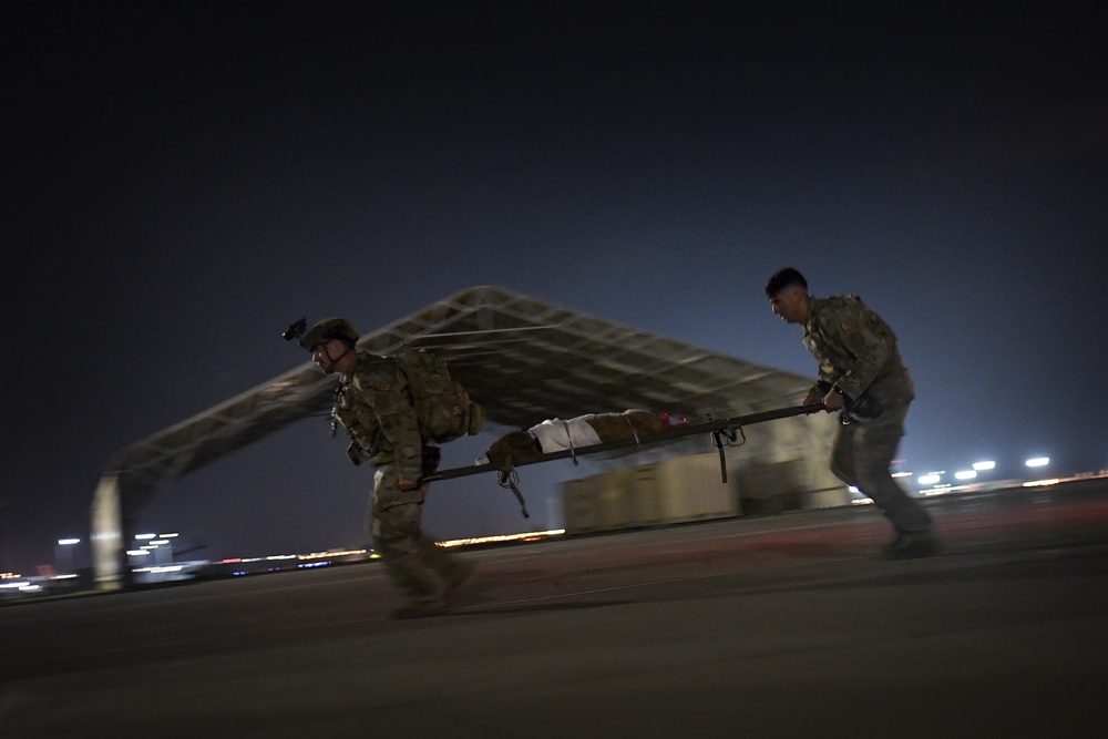 39th SFS partners with U.S. Soldiers to conduct first joint K-9 helicopter training