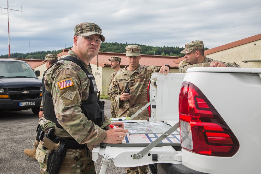 29th Military Police Company Conducts MASCAL Training