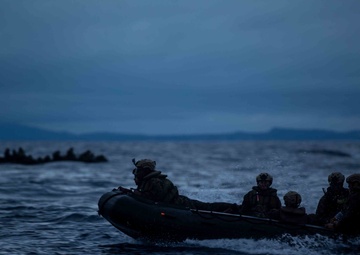 From wet-well to feet-dry: Navy and Marines integrate to infiltrate on midnight raid