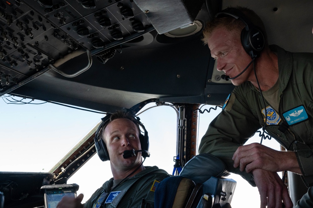 Habbestad takes final flight as 9th AS commander