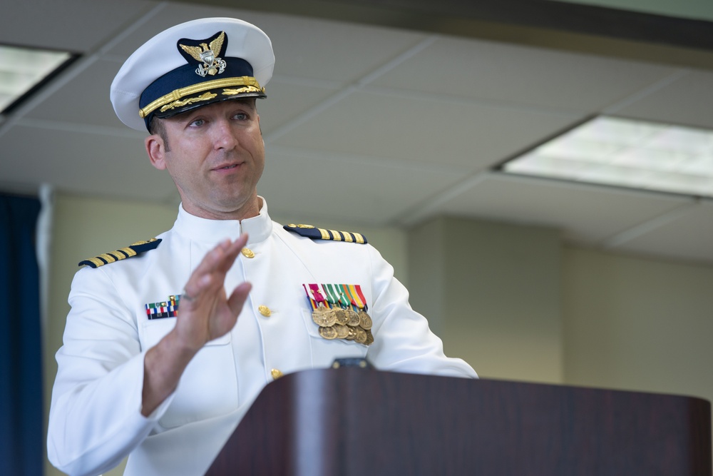 Coast Guard Base New Orleans holds change-of-command ceremony