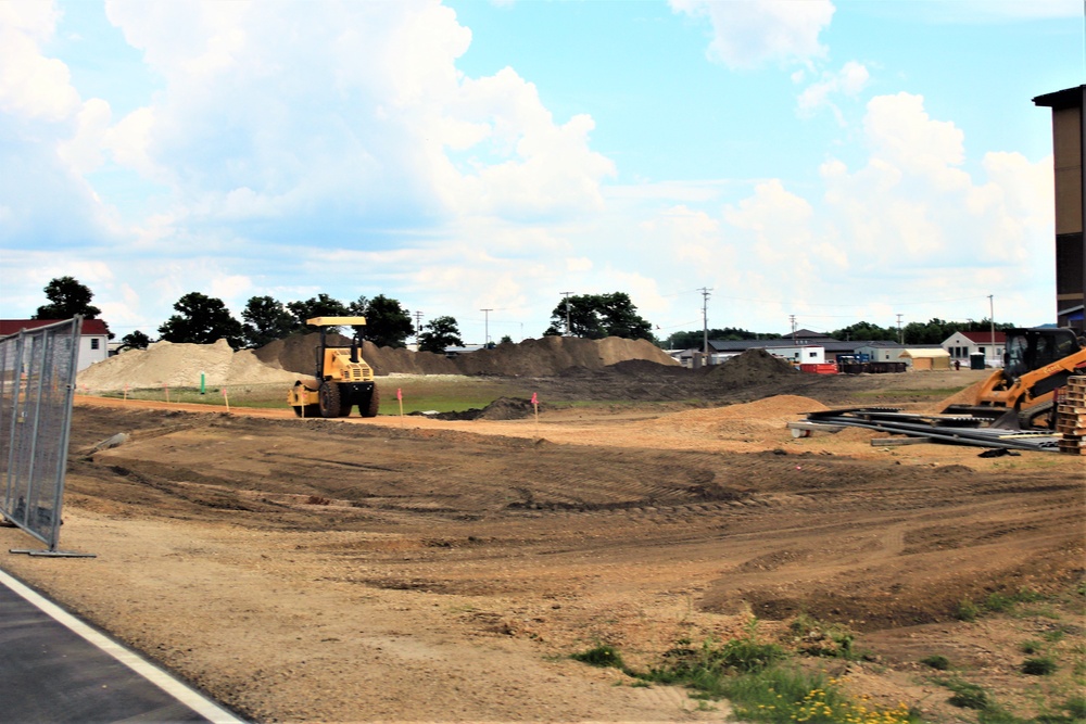 Work on second barracks construction project continues at Fort McCoy