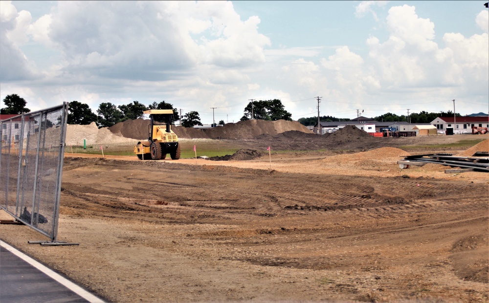 Work on second barracks construction project continues at Fort McCoy