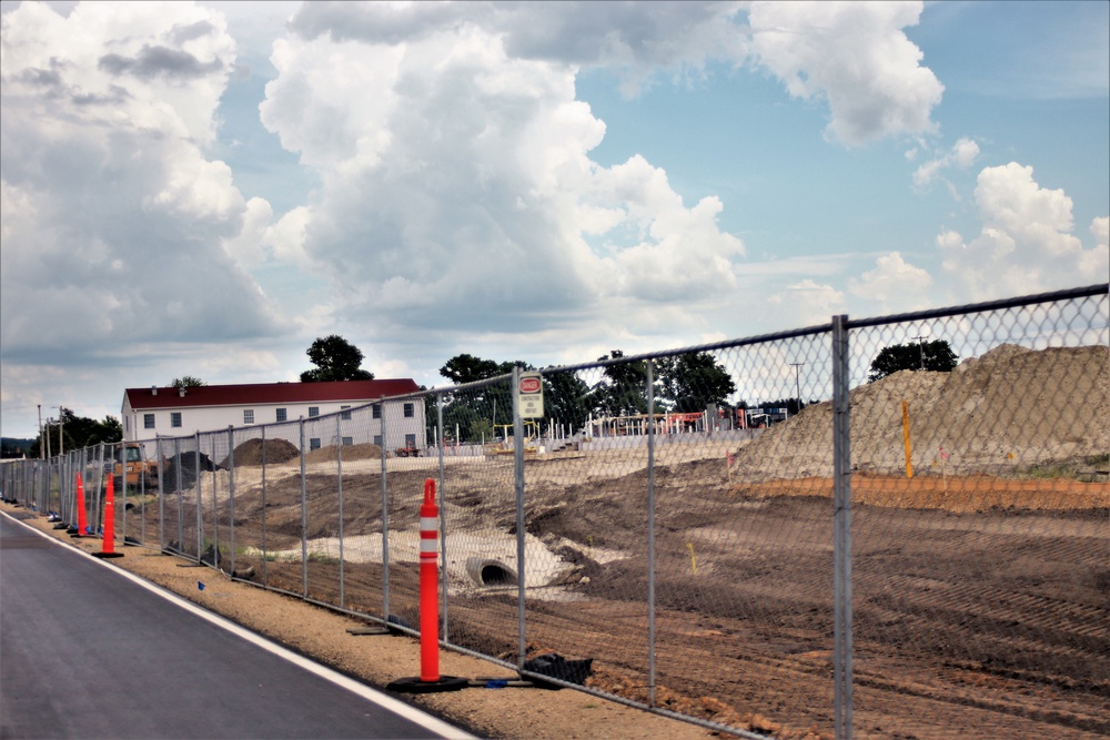 Work on second barracks construction project continues at Fort McCoy