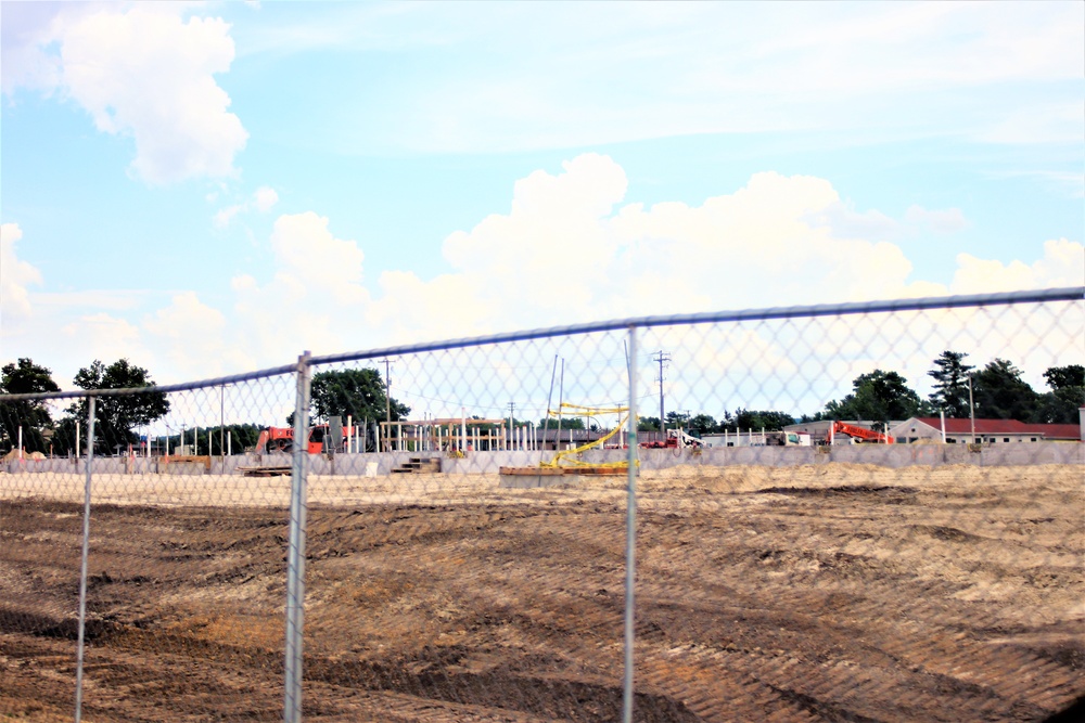 Work on second barracks construction project continues at Fort McCoy